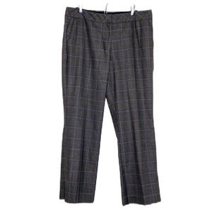 Talbots Heritage Wool Blend Tartan Plaid Pants size 14P